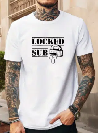T-shirt Locked Sub - White