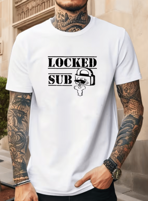 T-shirt Locked Sub - White