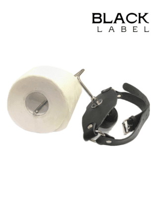 The Holder Leather & Silicone Ball Gag