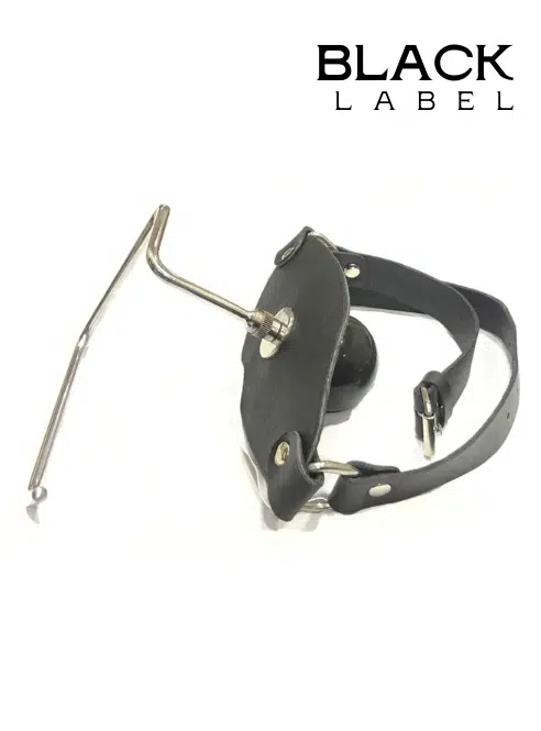 The Holder Leather & Silicone Ball Gag