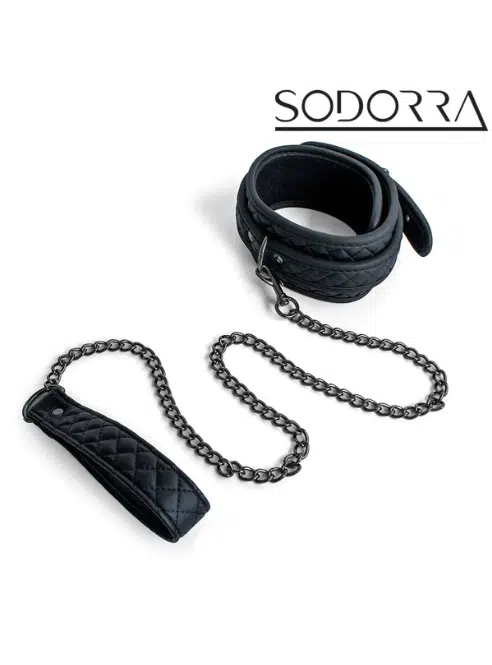 Vegan +Neo Diamond Collar w Leash